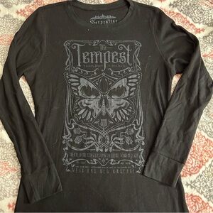 Serpentine clothing Tempest waffle knit long sleeved tee 2XL